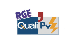 logo qualipv RGE pour l'installation de panneaux solaires